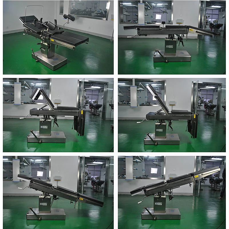Hospital Instrument C arm compatible medical manual hydraulic operating table price