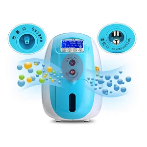 Adjustable Flow Rate Portable Personal Portable Oxygen Generator