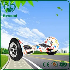 Factory direct Two-wheel electrical intelligent handrail balance car 10-inch pole thinking Electric Scooter Self Balancing