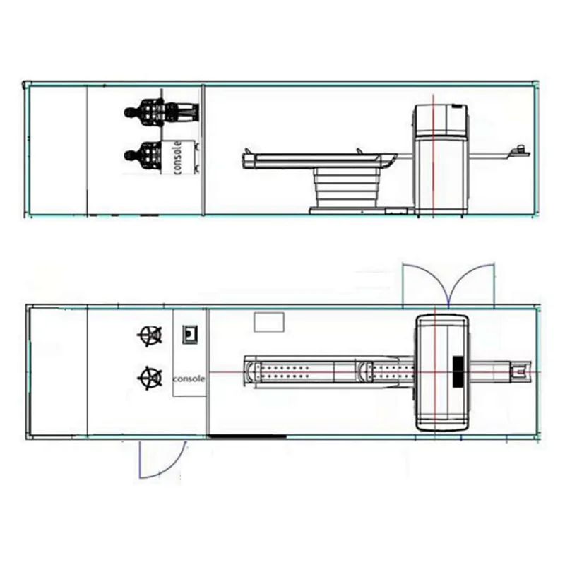 Medical equipment 3.5MHU emergency CT ark 16 slice ct scan machine price