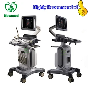 MY-A034A Medical full digital Trolley type color doppler ultrasound scanner price with ultrasonic probe