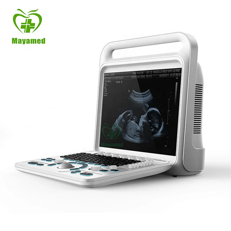 China Cheapest High Quality Pregnancy Portable Color Doppler Ultrasound Scanner, Medical 4D Portable Ultrasound Machine