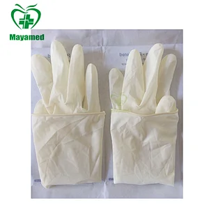 Wholesale price medical Disposable Powder Free sterile Latex Surgical Gloves