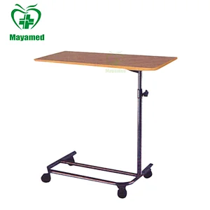 High Quality hospital Adjustable Overbed Table