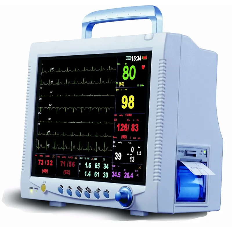 M9000 12.1 inch TFT LCD Screen Medical portable patient monitor