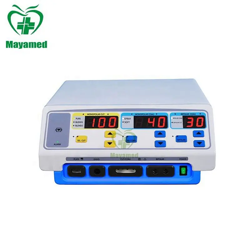 High frequency electrosurgical unit 400w diathermy bipolar veterinary reusable pencil blade cautery price electrosurgery units