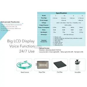 MY-I059P medical equipment oxygen concentrator portable oxygen generator for sale