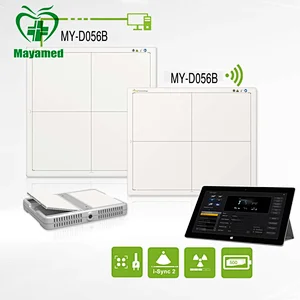 MY-D056B typical wireless 14x17 cassette-size flat panel detector designed for digital radiography
