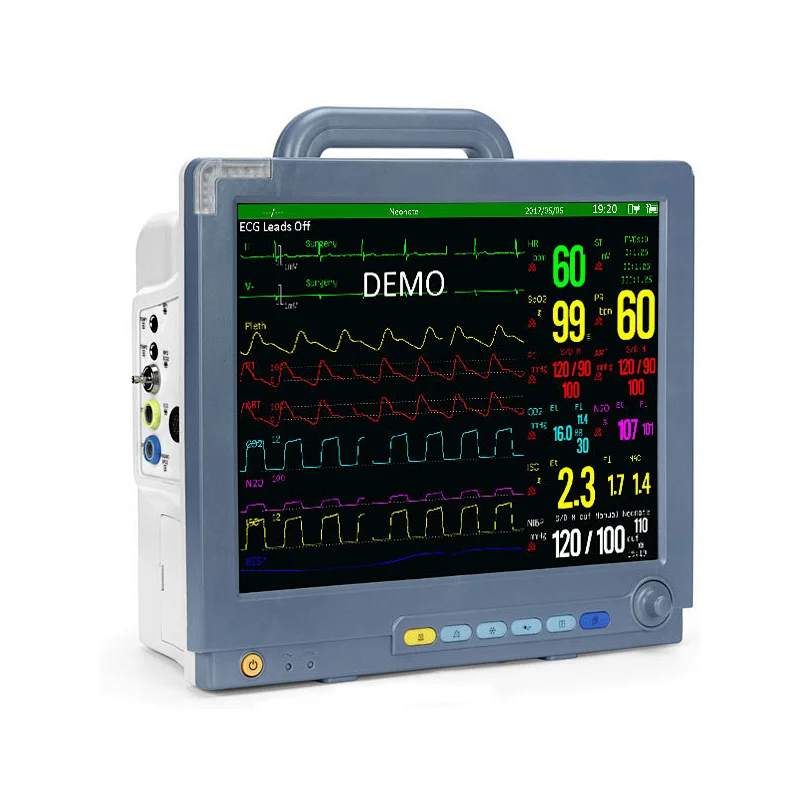 Portable 15 Big Screen Patient Monitor
