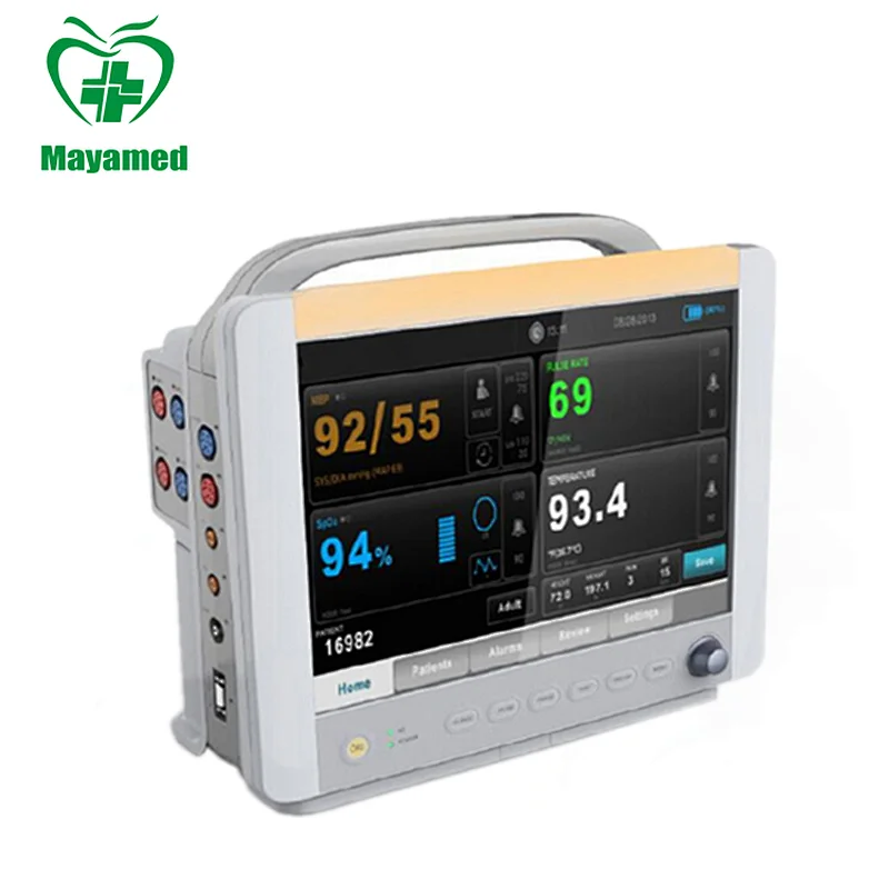 MY-C005A MAYA medical portable 12.1 inch patient monitor equipment with CE