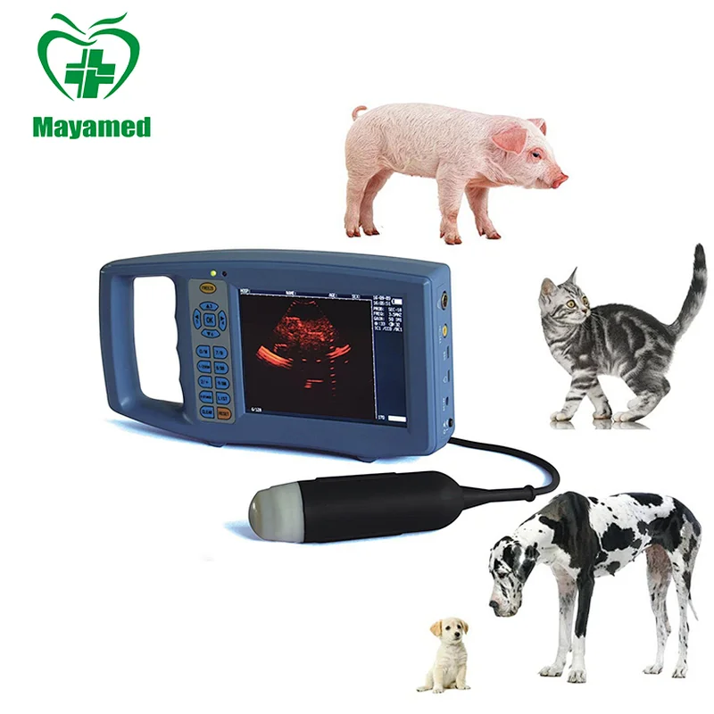 Portable screen veterinary ultrasound scanner instruments machine digital mindray rectal animal doppler obstetrics machines