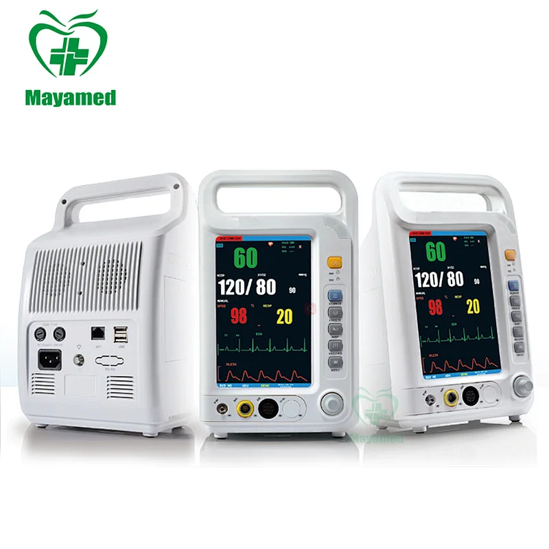 hot sale hospital ICU patient use device heart rate monitor cardiac monitor