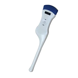 Portable 128/192 element electronic array double head transvaginal/convex wireless ultrasound probe