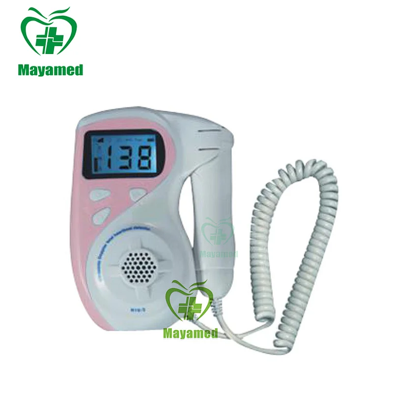 MY-C022 medical equipment spare parts monitor Portable Fetal Doppler Voice Meter Monitor with LCD display