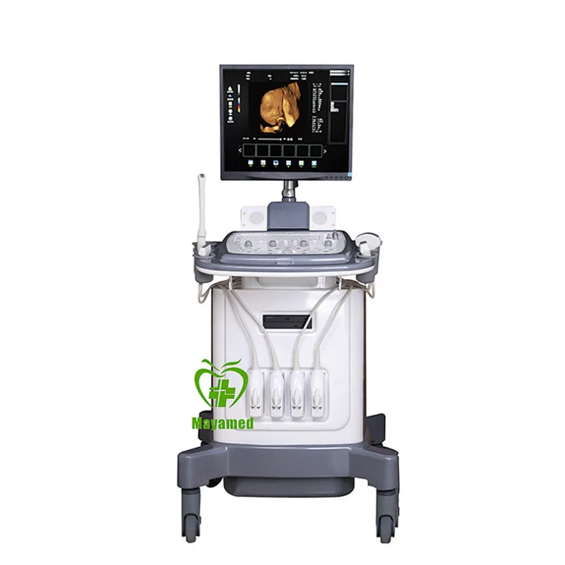 MY-A034B Trolley 19 inch LCD monitor color doppler medical ultrasound scan machine