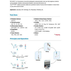 Hormone analyzer machine hormonal assay analyze biochemistry immunoassay manufacturer rapid accurate POCT medical equipments