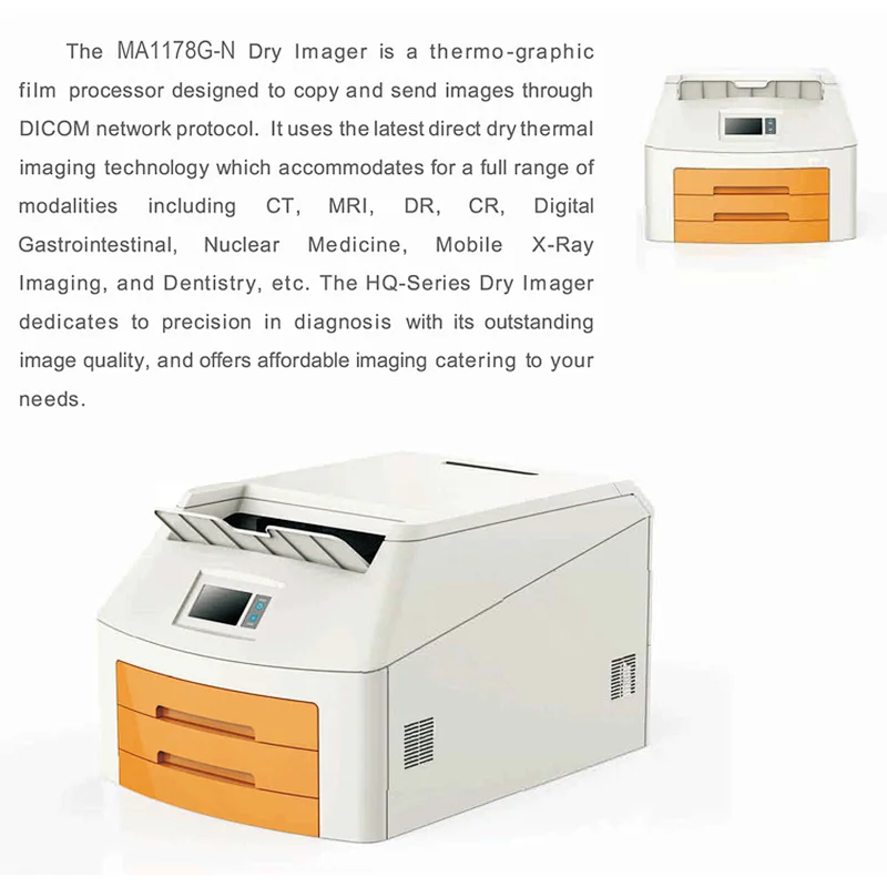 MA1178G-N medical thermo-graphic dry imaging film printer for ct,x-ray,mri