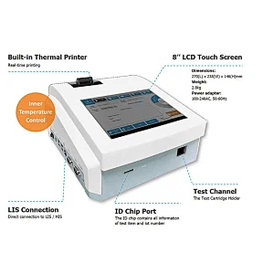 Hormone analyzer machine hormonal assay analyze biochemistry immunoassay manufacturer rapid accurate POCT medical equipments