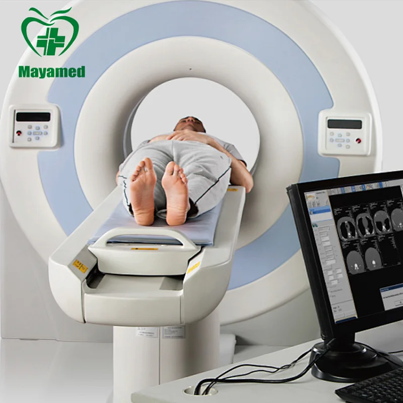 Hot sale price medical equipment High Resolution monitor dual 16 slice ct scan machine