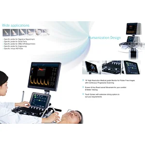 MY-A030F Trolley 19 inch LCD monitor color doppler medical ultrasound instruments