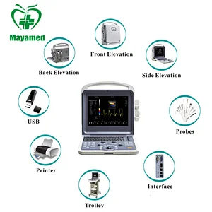 MY-A035B medical portable type Full Digital Color Doppler Ultrasound Diagnostic System with probe