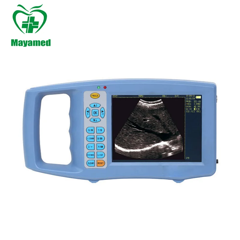 Portable screen veterinary ultrasound scanner instruments machine digital mindray rectal animal doppler obstetrics machines