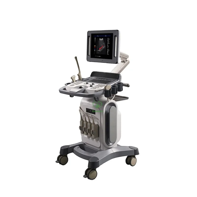 MY-A034A Medical full digital Trolley type color doppler ultrasound scanner price with ultrasonic probe