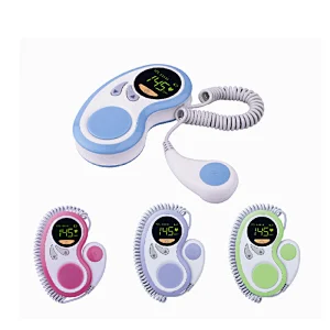Cheap price built-in battery medical baby heart monitor portable fetal doppler machine