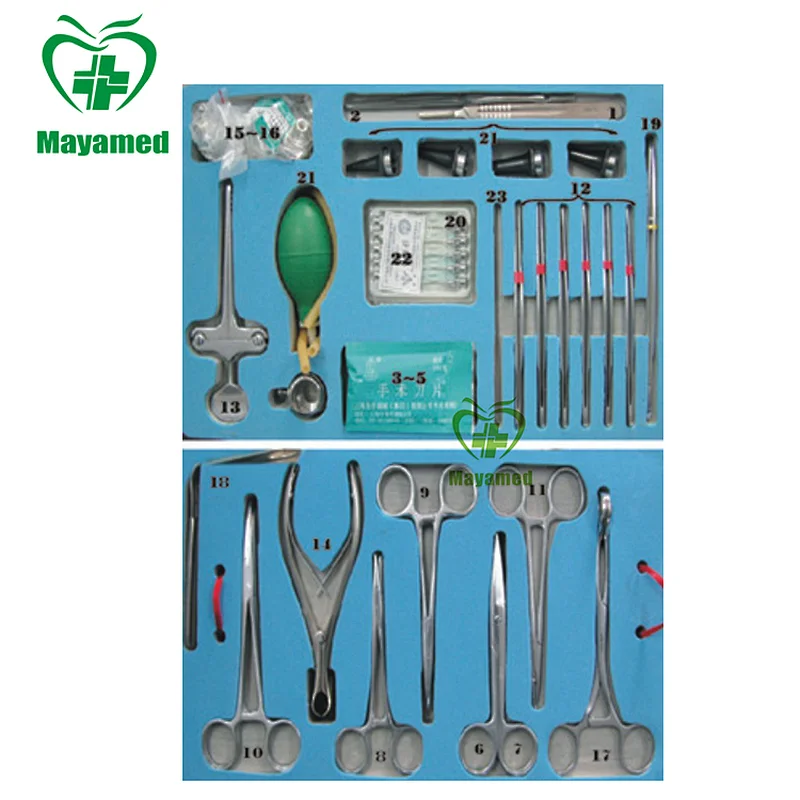 SA0040 medical wholesale price names of Otolaryngology surgical instruments in guangzhou China for emergency room