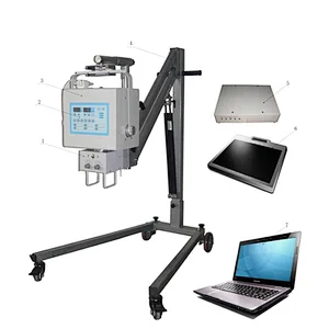 Factory price Medical digital High Frequency 4kw mini Portable X ray Machine with DR system