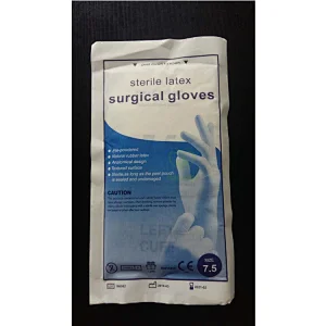 Wholesale price medical Disposable Powder Free sterile Latex Surgical Gloves