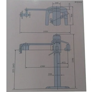 MY-D043A medical hospital equipment panoramic dental x ray machine
