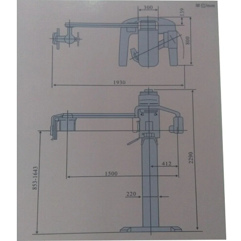 MY-D043A medical hospital equipment panoramic dental x ray machine