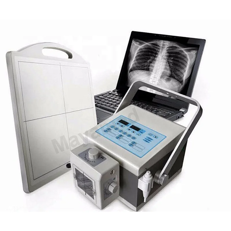 High Frequency Hospital 4KW Mobile Digital  Portable X-ray System Medical X Ray Machine Equipment Price