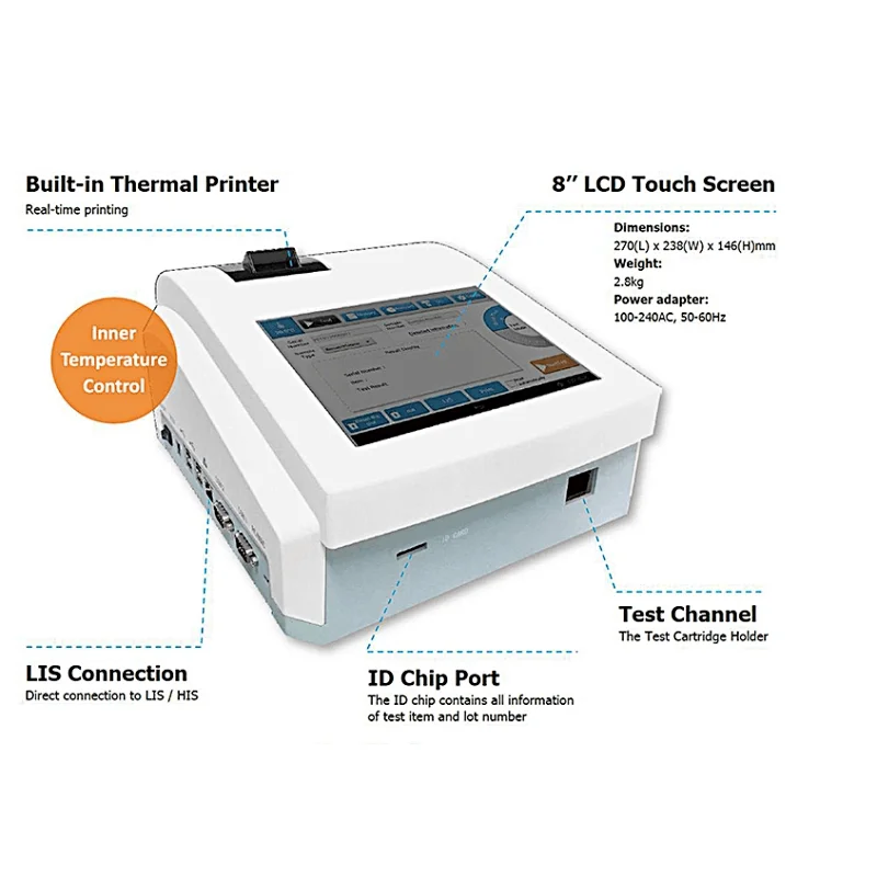 Hormone analyzer machine hormonal assay analyzer biochemistry immunoassay manufacturer hormone-analyzer rapid test equipments