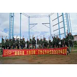 BIBIQ company takes part in outdoor team building activities every year.