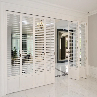 aluminum plantation shutter