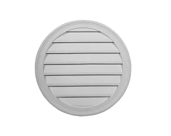 Special Shape Round Wooden Plantation Shutter From China Supplier