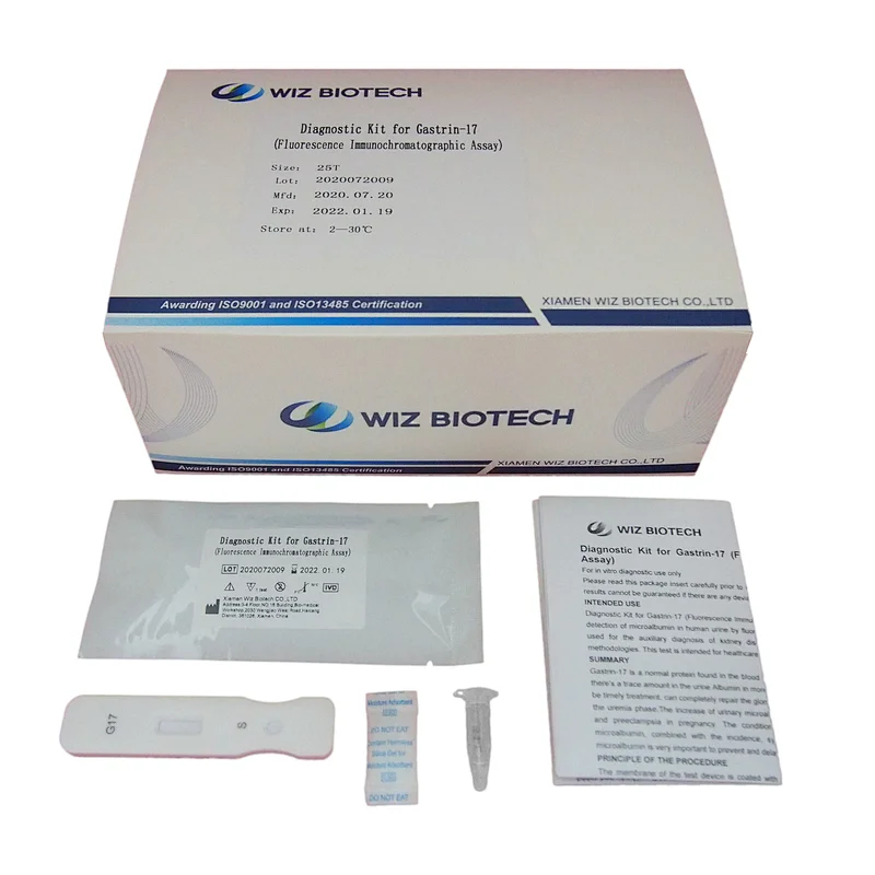 G17 Rapid Test kit Gastrin17 XIAMEN BAYSEN MEDICAL TECH CO., LTD