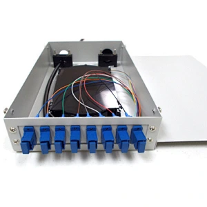 Painel de remendo à prova d'água de alta resistência, quadro de distribuição externo, caixa de terminal de fibra óptica de metal