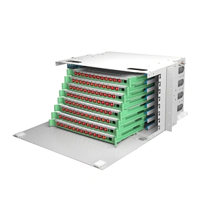 288Core ODF الرف جبل التوزيع البصري لوحة الألياف البصرية التصحيح