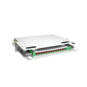 ไฟเบอร์ออปติก lc duplex ftth terminal box cabinet mini 8 port odf