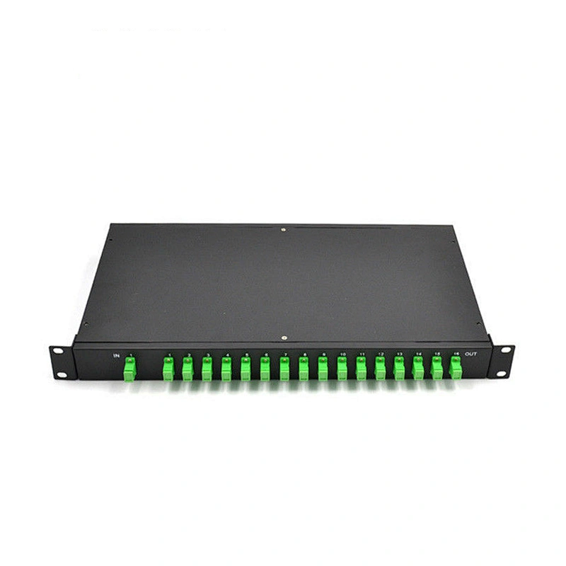 موثوقية عالية SC / APC Type 1U لوحة توزيع الألياف البصرية / إطار للكابل