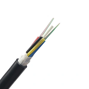 Câble à fibre optique non blindé pour conduit de tube lâche toronné extérieur GYFTY