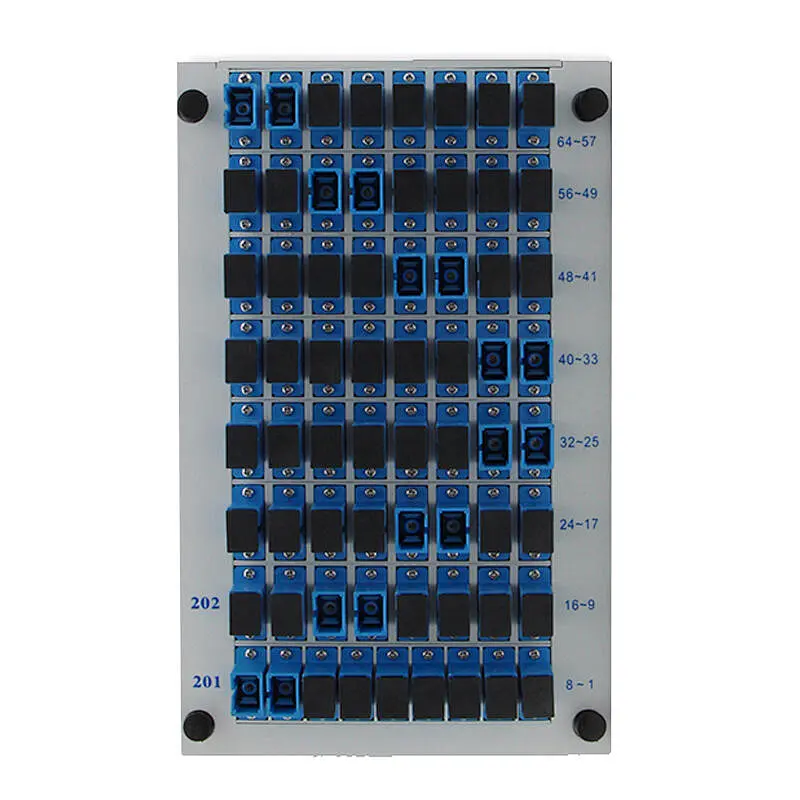 Caja modular del casete LGX del divisor del PLC de la fibra óptica de FTTH