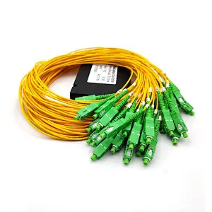 FTTH GPON 光纤 PLC 分路器 ABS 盒