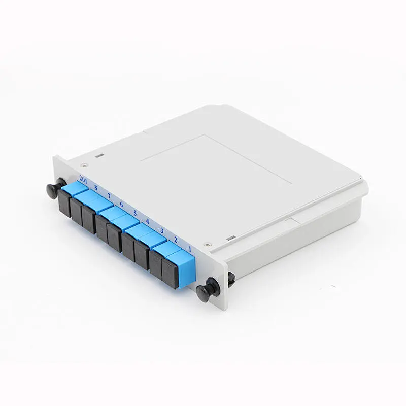 Caja modular del casete LGX del divisor del PLC de la fibra óptica de FTTH