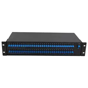 Divisor FTTH PLC montado em rack de 19 polegadas