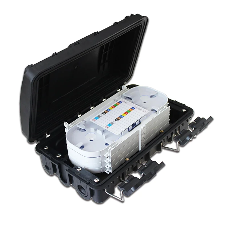 96core Optical Fiber Joint Horizontal Inline FTTH Splitter Closure