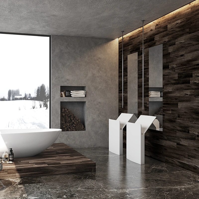 contemporary pedestal sink